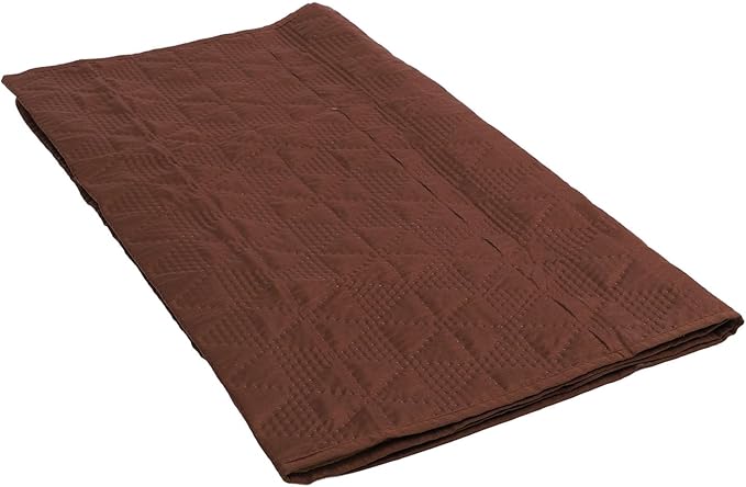 Defensive Dog Bed Cover | Secure Washable Pet Blanket for Sofa/Couch/Furniture | Brown Layer for Dogs & Cats (30x70in/ 76.2x177.8cm)