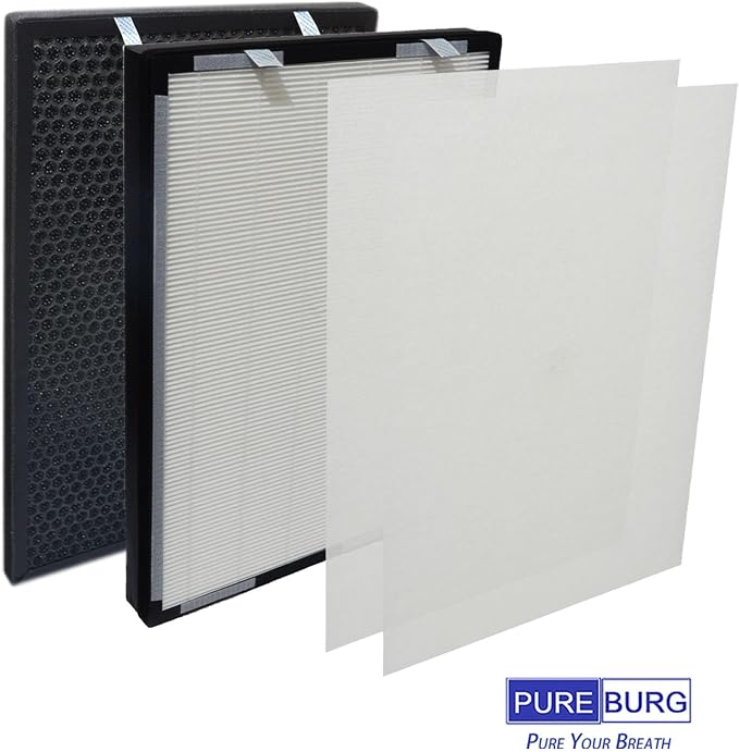 PUREBURG Replacement Filter Set Compatible