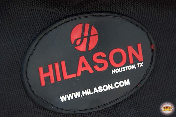 HILASON Black with Red Trims 74 Inch 1200D Winter Waterproof Poly Horse Turnout Blanket Belly Wrap