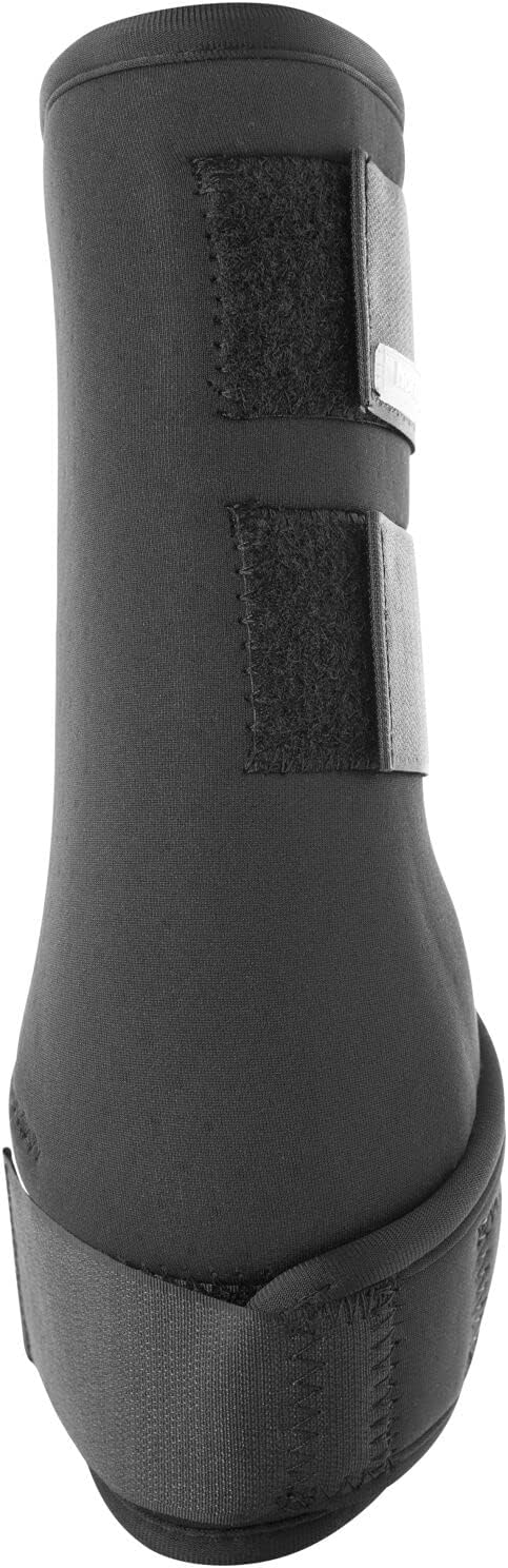 HORZE Brushing Splint Boots for Horses (Pair) - Durable Neoprene, Secure Closure, Lightweight - Black - L