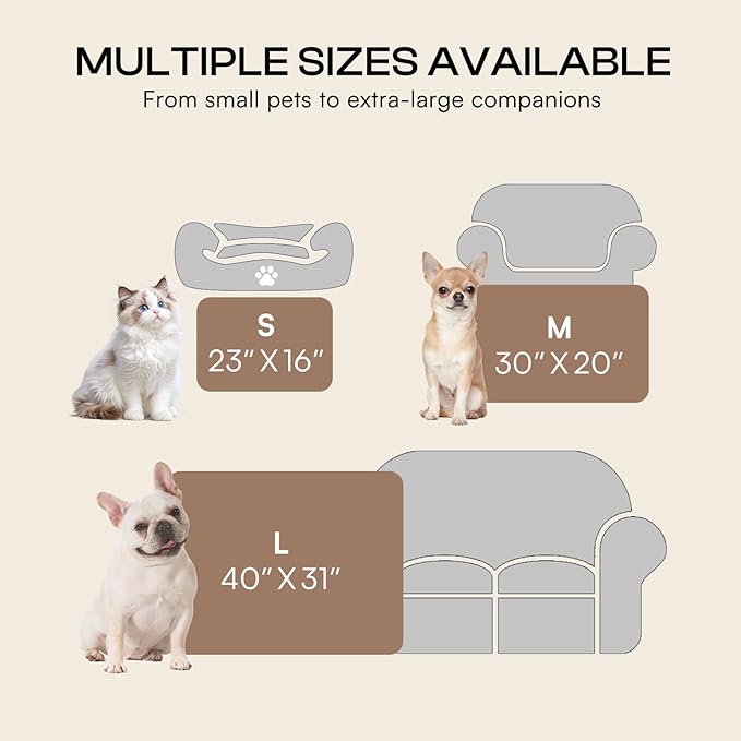 Luciphia 1 Pack 3 Blankets, Cute Dog Printed Fluffy Fleece Pet Blanket for Dogs Cats Washable, Warm Soft Throw Cover for Crate Couch, Gifts Puppy Essentials, Blue/Grey/Khaki, Medium (30x20 inch)