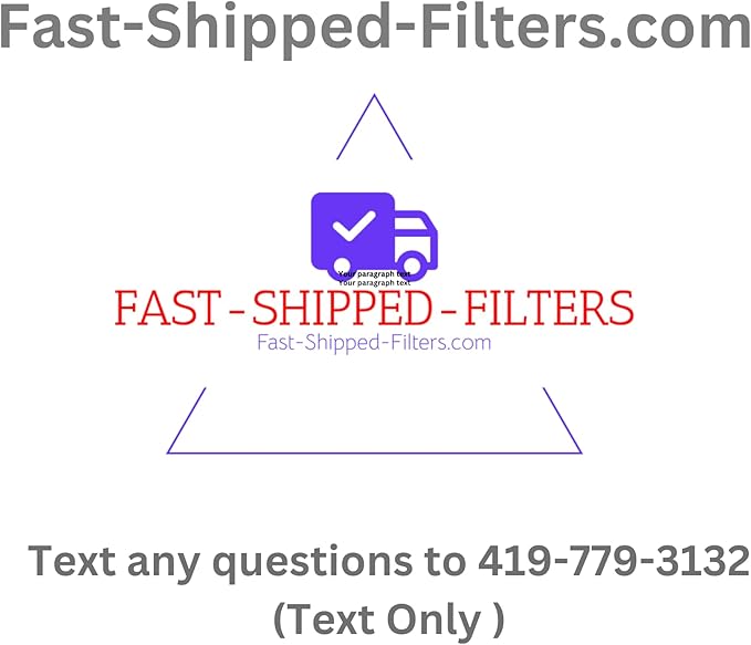 Fast-Shipped-Filters 10 Pack Replacement Filter Pads Compatible