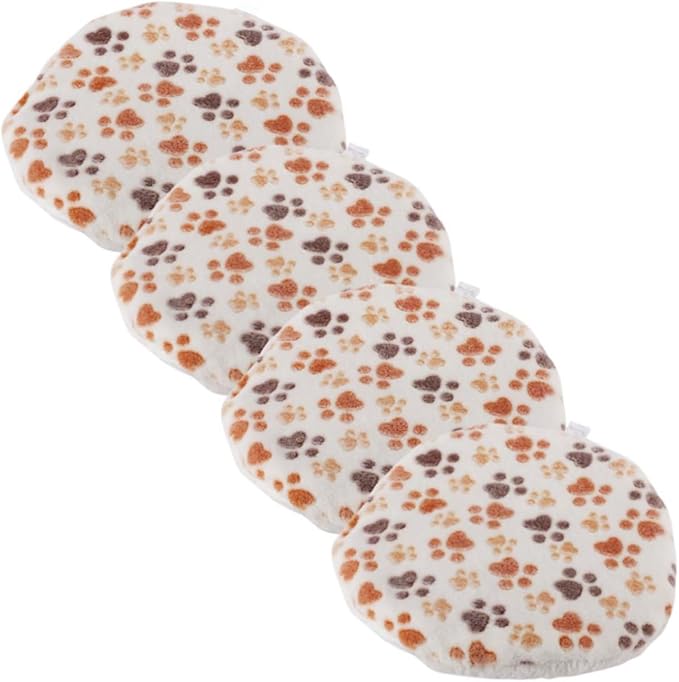 SHENGOCASE Round Cat Kneading Pillow, 15 Inch, Cushion Bed for Cats and Small Dogs, 4-Pack