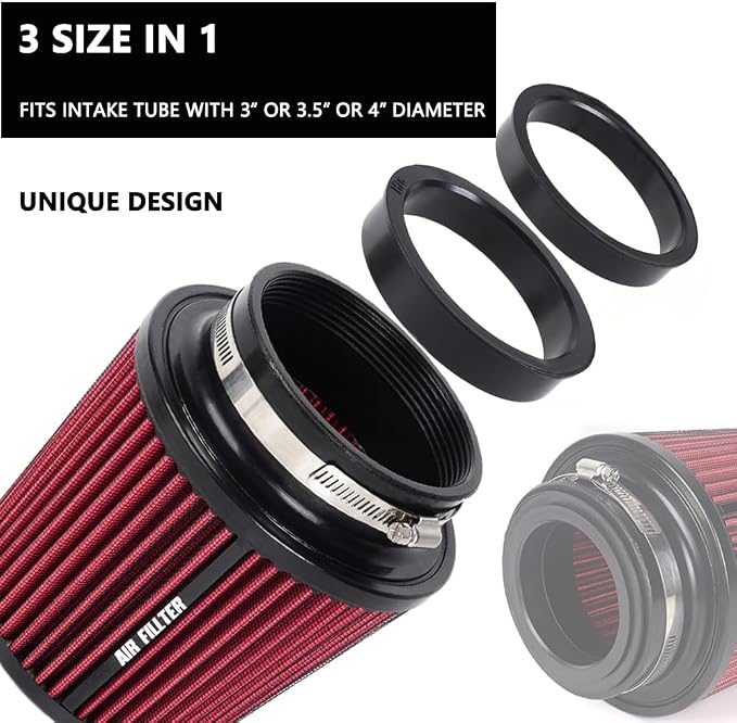 4-Inch Cold Air Intake Filter