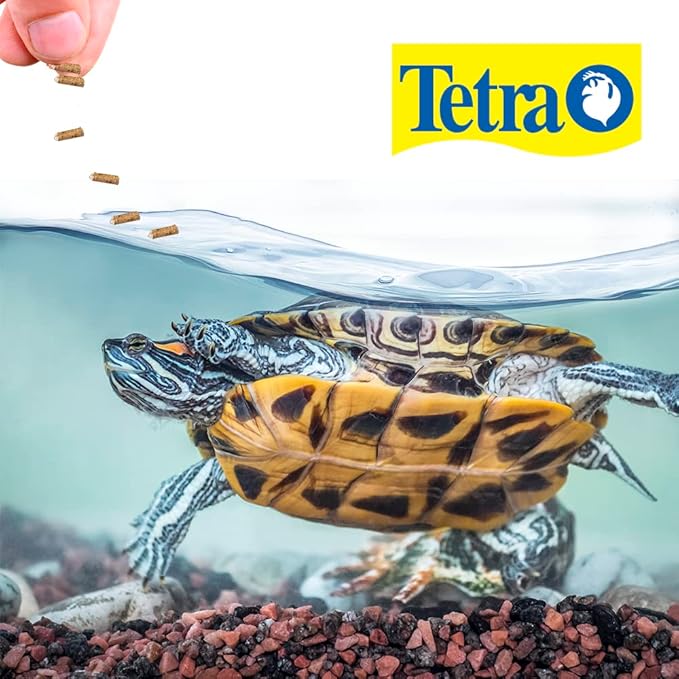 Tetra ReptoMin Floating Food Sticks, Food for Aquatic Turtles, Newts and Frogs, 3.7 oz (Pack of 2)