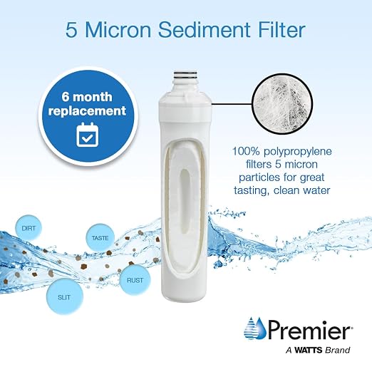 Watts Premier Annual Pure UF-3 5-Pack Filter Kit