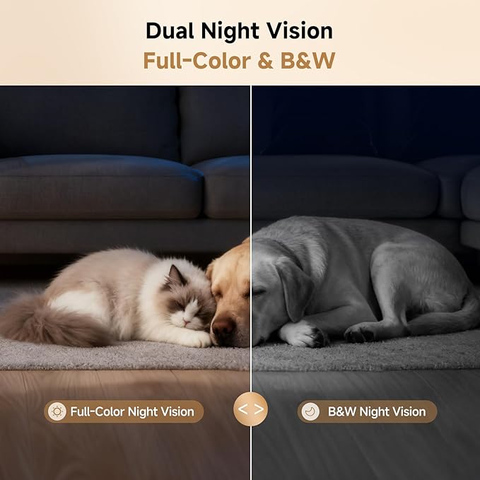 Pmate AI Pet Robot Companion for Dogs & Cats, with Visual Recognition, Remote Video Interaction, Auto Feeding & Play, Red Light Teaser, Night Vision, Auto Charging, Pink