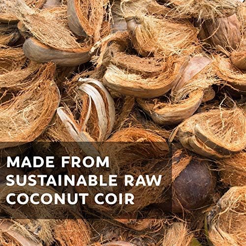 Minute Soil Bulk Coconut Coir Block 6-Pack – OMRI Listed for Organic Use – 72 lb Compressed Soil Expands with Water – Organic Grow Medium for Gardens & Farms