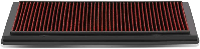 DNA Motoring AFPN-096-RD Clean Air Washable Drop In Panel Air Filter Fit 2.5L