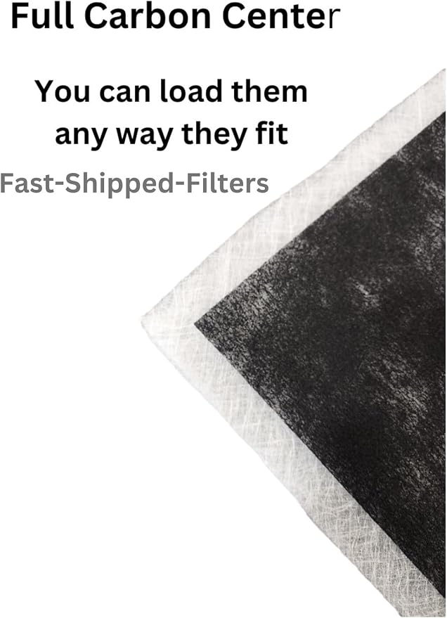 Fast-Shipped-Filters 3 Pack 20x25 Replacement Filter Pads Compatible Designed