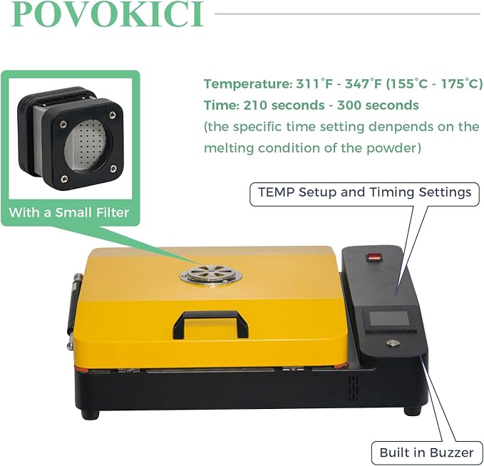 A3 DTF Oven with a Small Filter Direct to Film Transfer Oven 11.8in x 17in With