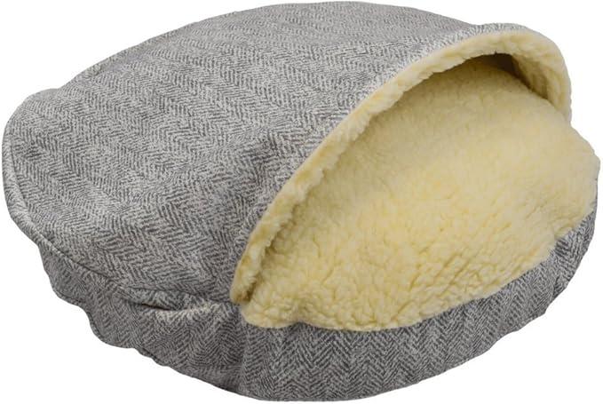 Snoozer Luxury Orthopedic Cozy Cave Pet Bed, Showdog Collection, Small - Palmer Dove
