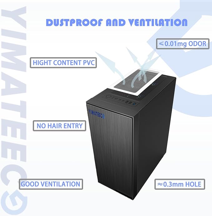 Dust Filter PC 280mm Magnetic Fan Dust Mesh Filter