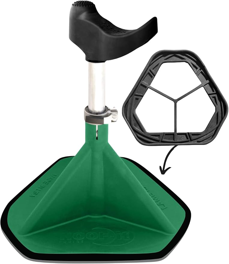 HOOF-IT Blacksmith Hoof Stand Green Pro