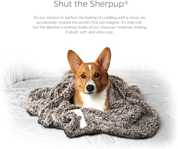 Pet Parents Premium Pet Blanket - Water Resistant, Perfect for Crates, Calming, Large, Medium, Small Dogs & Puppies - Color: Chocolate, Size: 24x32