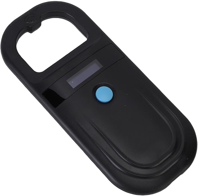 Handheld Microchip Scanner for Pets, Rechargeable Bluetooth Animal Chip Reader with 1000 Record Storage, Supports EMID & FDXB, High Brightness OLED Display (Style 2)