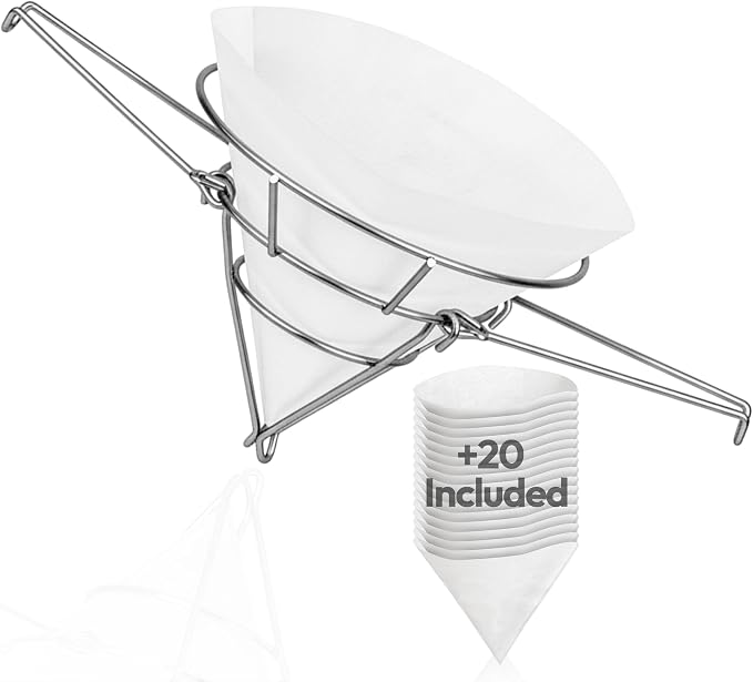 Cleaner Syrup, Better Filtration – Stainless Steel Cone Filter Holder