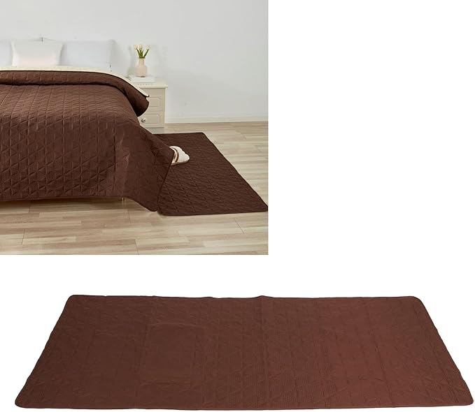 Dog Bed Cover, Slip Washable Pet Blanket for Sofa Couch Furniture Protector, Double Sided TPU Liner for Cats and Puppies, Brown (30x70in/ 76.2x177.8cm)