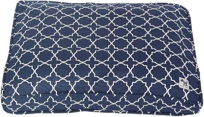 Molly Mutt Sheepy Wool-Filled Crate Pad - Wool Crate Mat - Comfy Pooch Dog Bed - Comfort Cuddler - Royal Dog Bed - Wool Dog Bed- Sheepskin Dog Bed - Wool Cat Beds - Dog Crate Rug (24", Romeo & Juliet)