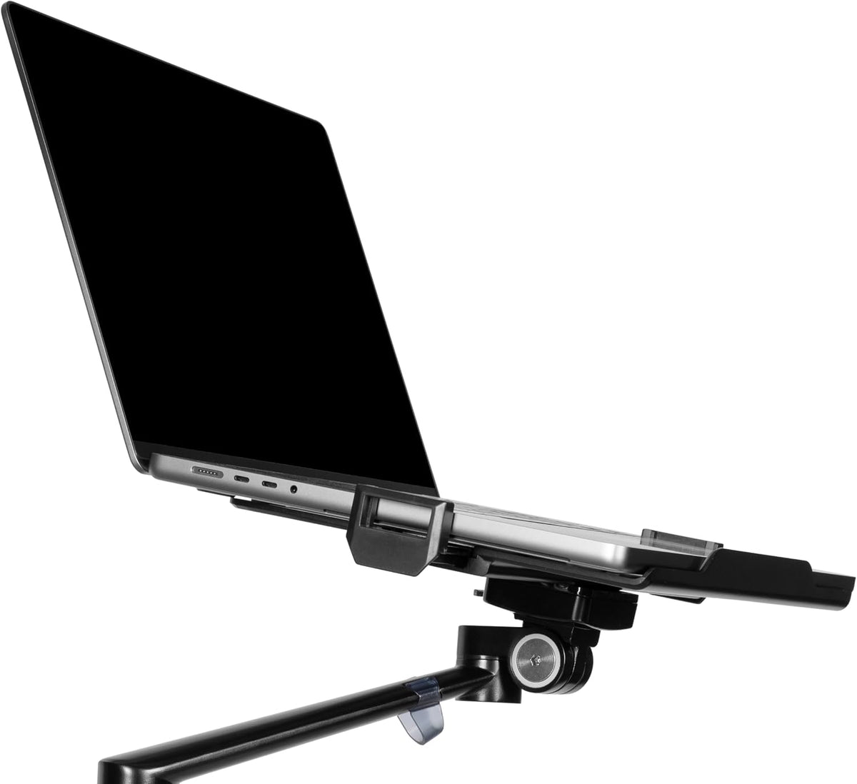 Gator Frameworks 5-in-1 Mobile Content Creator Streaming Stand with Wheeled Tripod Base – Includes Smartphone, Tablet, Laptop Clamps, Ring Light, and More! (GFW-STREAMSTAND-W)