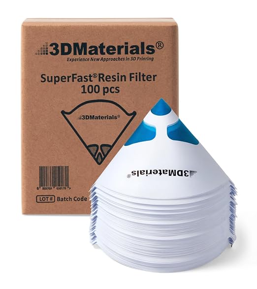 SuperFilter 100 pcs, Disposable Filter, 3D Printer Resin and Paint Strainer