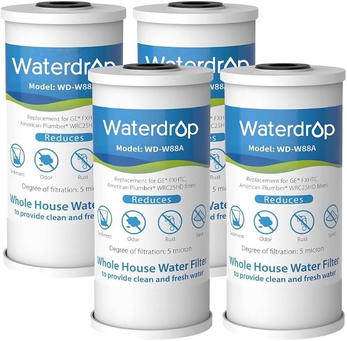 Waterdrop FXHTC Whole House Carbon Water Filter, Replacement