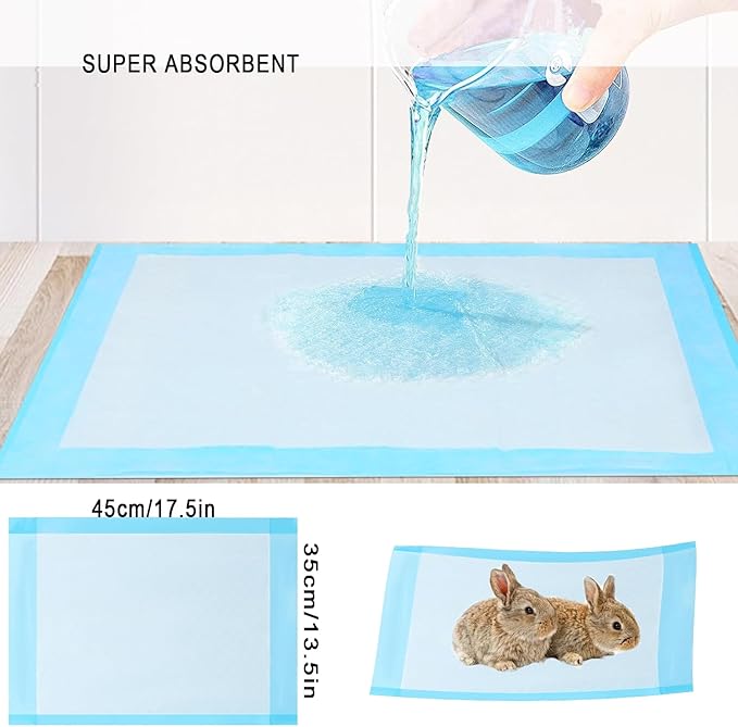 Small Animal Travel Carrier with Absorbent Pad Set, Pee Pad with Leak-Proof Quick-Dry Design for Guinea Pig,Portable Bearded Dragon Bag for Sugar Glider,Hedgehog,Rat,Bunny,Rat,Outdoor Used