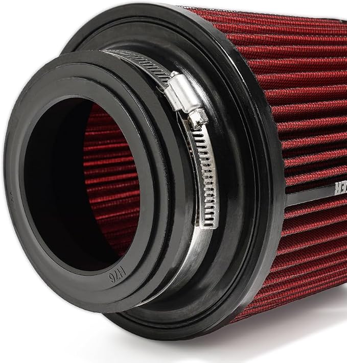3" 3.5" 4" Inlet Car Replacement Cold Air Intake Filter 76mm 89mm 102mm 3 Sizes