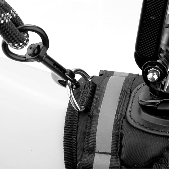 Lightweight Cat Wearable Camera Rig For Dual For Action Cams With Support Frame And 1/4 Adapter For Unique Feline Point Of View Footage