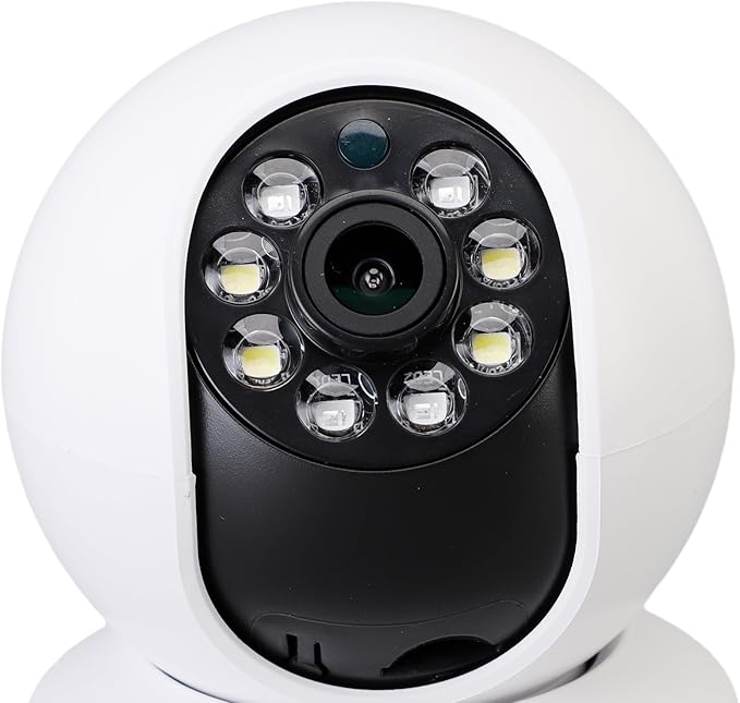 VBESTLIFE Indoor Pan Tilt Smart Security Camera, 2.4GHz WiFi 1080P HD Dog Camera, APP for O KAM Pro, for Home Security, Pet, Older