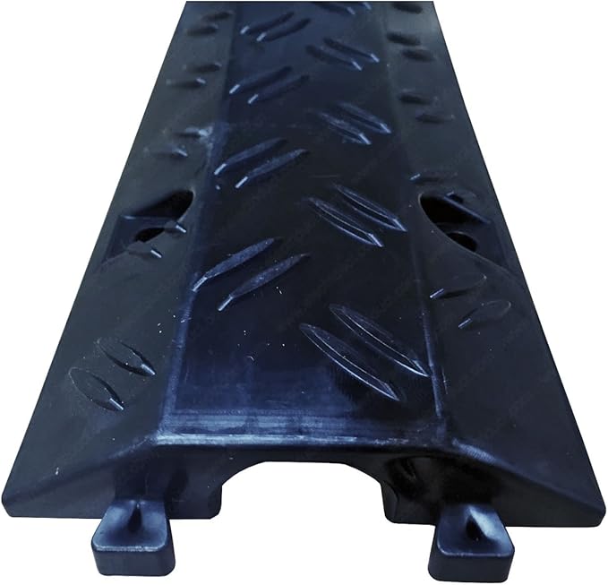 Electriduct Drop Trak Cable & Hose Protector Cord Cover - MINI - Black