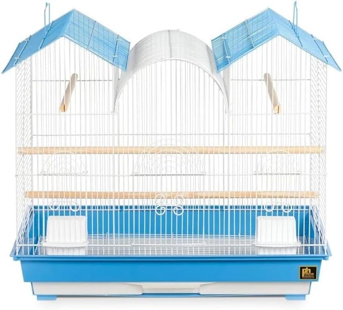 Maykoosh Victorian Virtue Triple Roof Bird Cage with Elegant Multi-Tiered Design, Durable Construction, Spacious Interior