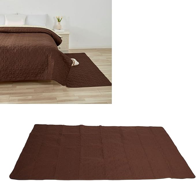 Waterproof Dog Bed Cover, Slip Pet Blanket Sofa Furniture Protector Brown 52x82in - Double Sided Protection, Non Slip Bottom, Ideal for Dog and Cat Owners (52x82inch)