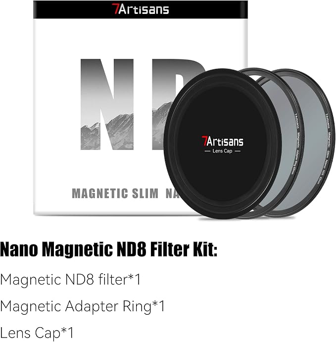 7artisans Nano Magnetic Filter UV Filter ND Light Reduction Filter/CPL