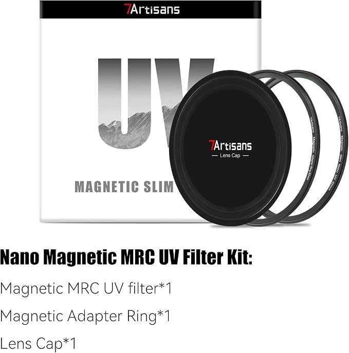 7artisans Nano Magnetic Filter UV Filter ND Light Reduction Filter/CPL
