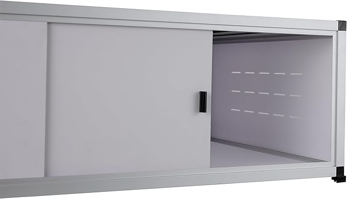 Dual Usage PVC Reptile Enclosure - 44 * 20 * 12 inch, Acrylic/PVC Door Options, Suitable for Bearded Dragon, Snake, and Ball Python
