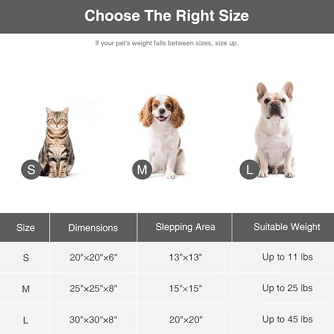 Love's cabin Round Donut Cat and Dog Cushion Bed, 20in Pet Bed for Cats or Small Dogs, Anti-Slip & Water-Resistant Bottom, Super Soft Durable Fabric Pet beds, Washable Luxury Bed Solid Grey Stripe