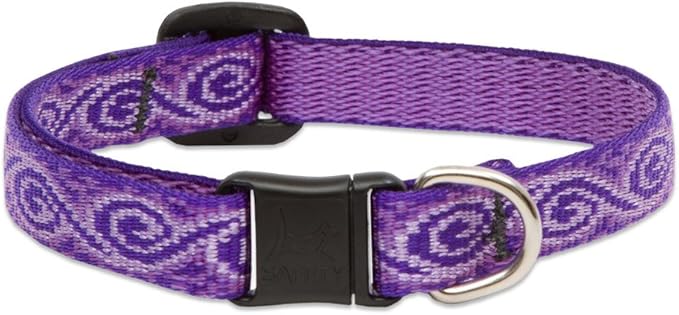 LupinePet Originals 1/2" Jelly Roll Cat Safety Collar, 8-12"