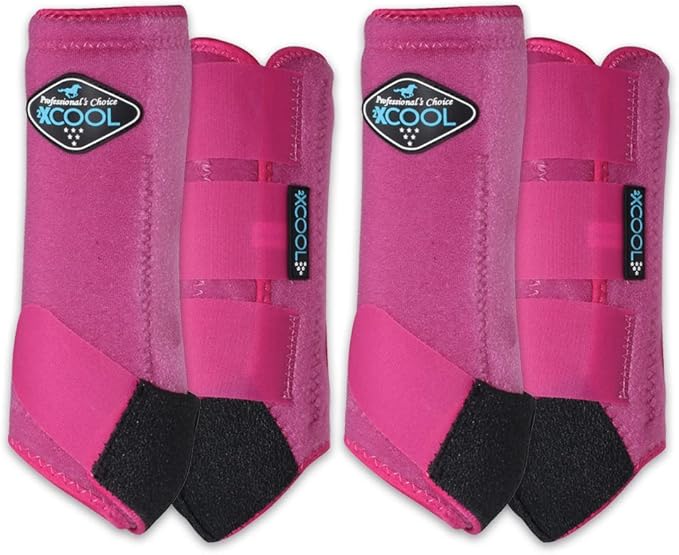 Professional's Choice 2XCOOL Sports Medicine Horse Boots | Protective & Breathable Design for Ultimate Comfort, Durability & Cooling in Active Horses | 2 Pack