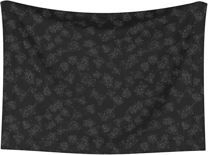 Reversible Pet Blanket for Easy Cleaning Maintenance, Black Marble Style, Double Sided Plush Dot Design Means Double Use Between Washes for Convenience