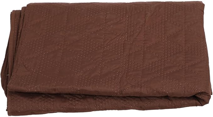 Dog Bed Cover, Pet Blanket Sofa Couch Furniture Protector for Large Dog, Noiseless Quilted Non Slip Bottom, Easy to Remove, 52x82 Inch Brown Polyester, TPU (52x82inch)