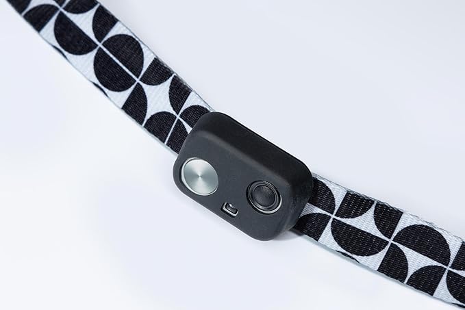 MS-5 Automatic Pet Door Collar, Genuine High Tech Pet Brand Dog Collar for Power Pet Doors - Deluxe Strap (Modern, Extra Large) - DC-MDN-MS5-XL