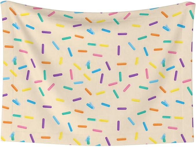 Pet Blanket for Couches and Beds, White Donut, Reversible Double Sided Plush Design with Soft Bumpy Texture and Smooth Surface, Furniture Protector