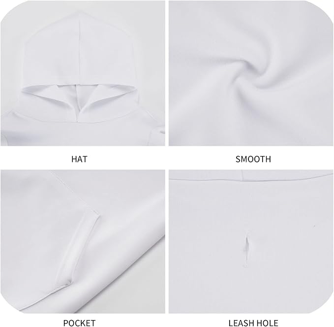 Christmas Tree Black Hoodie,Christmas Cosplay Dog Clothes with Pocket and Hat Winter Clothes Sweaters Xx-Large