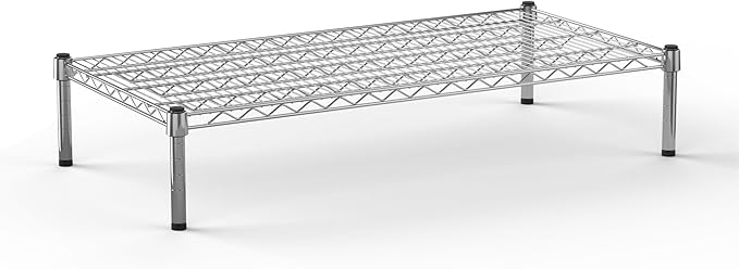 21" Deep x 42" Wide x 8" Height Wire Shelving Kit | 1-Tier | NSF Commercial Storage Rack Unit