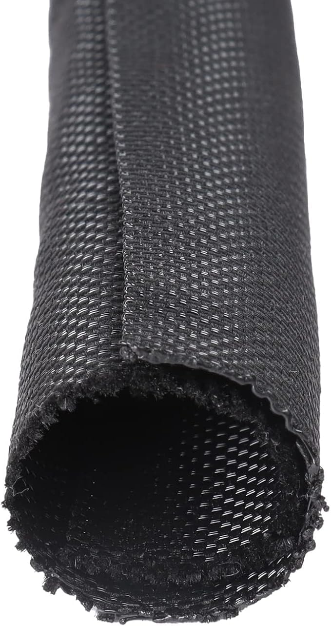 Split Braided Sleeve Cable Management Wire Loom Cord Covers for Automotive Harness/Primary Wire/Electronic Cable (3/4" - 16 Feet)
