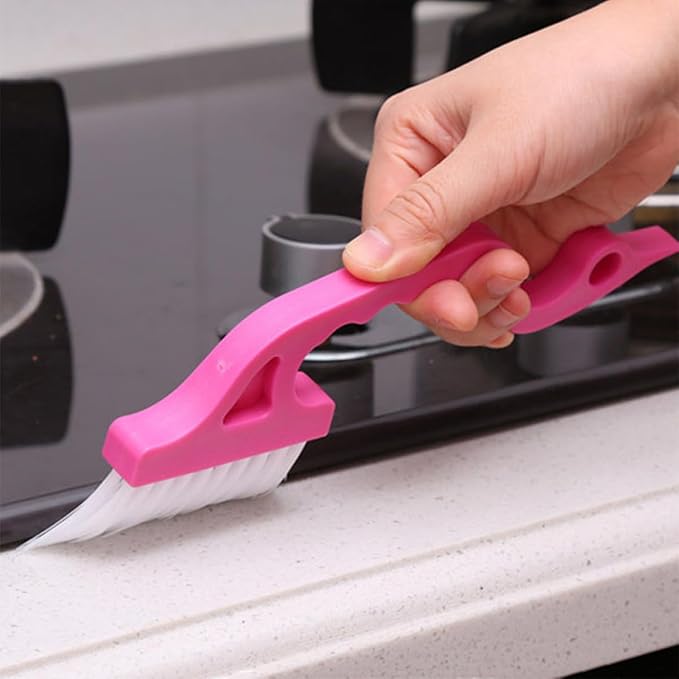 Ciieeo 8pcs Window Groove Cleaning Brush Set