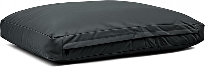 WHITEDUCK Dog Bed Cover (Black) 41" Lx33 Wx4.3 th (XL)