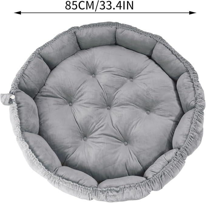 Dog Beds, Couch Cover for Dogs Washable,Round Dog Bed