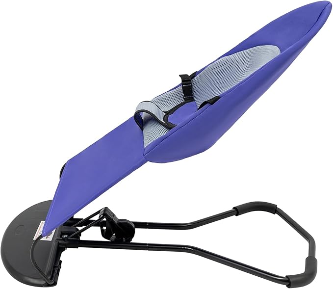 Pet Rocker Bed,Portable Pet Rocking Chair,Foldable Dog Bed,Washable Cat Cot,3-Position Height Adjustable for Cats Dogs up to 33 lbs (Purple)